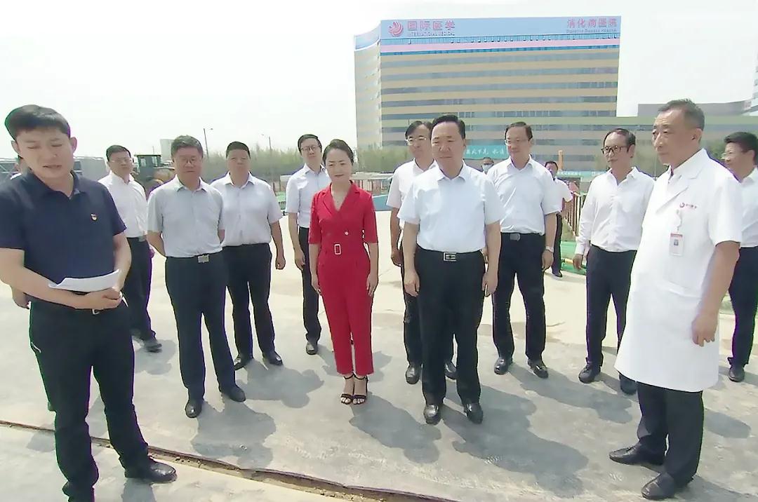 省委常委、市委書記王浩親臨西安國際醫(yī)學(xué)中心醫(yī)院檢查指導(dǎo)健康西安建設(shè)工作