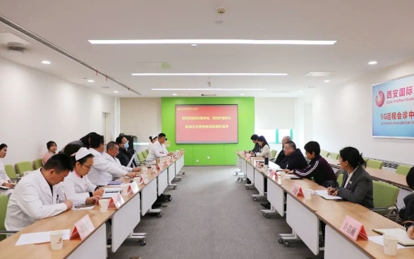 西安市衛(wèi)健委學會服務中心郝劍主任一行蒞臨我院調研指導